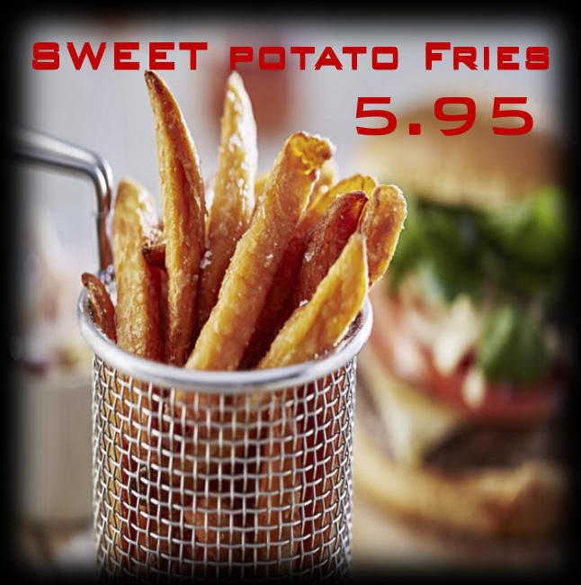 SWEET potato Fries SWEET potato Fries 5.95