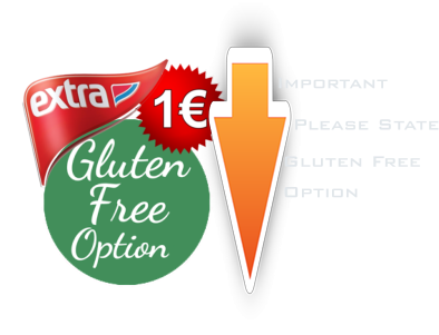 Gluten Free Option Important Please State